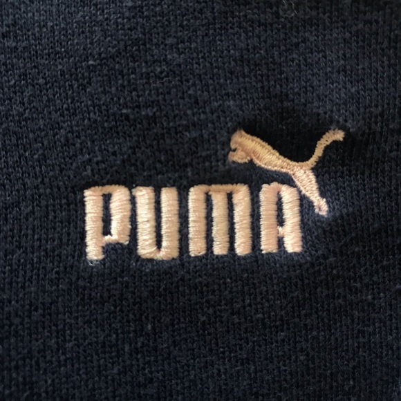 Girls Size 6 Navy Blue Puma Sweater - Picture 3 of 4